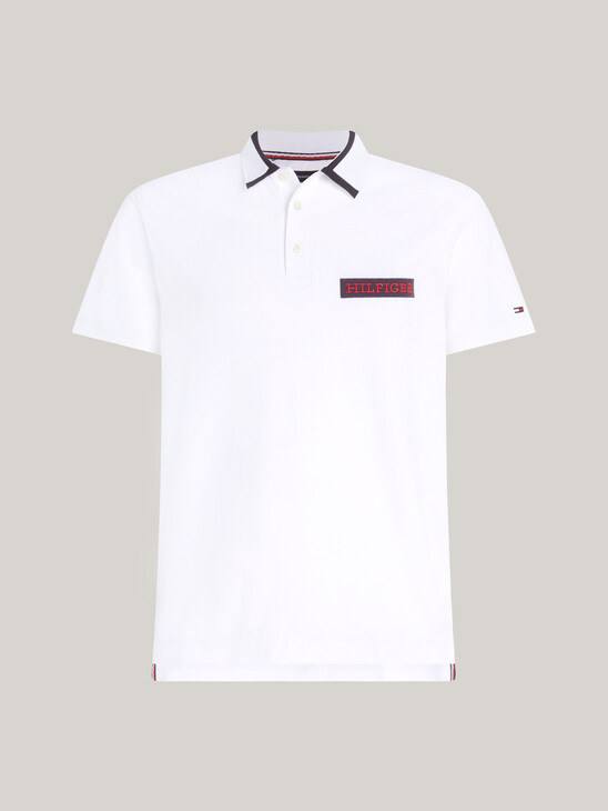 Tipped Logo Embroidery Regular Fit Polo