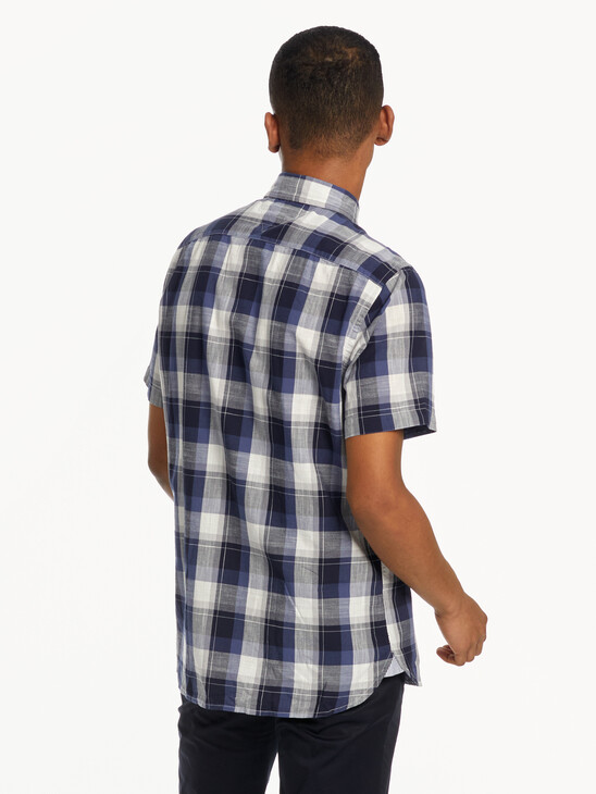 DENIM LOOK CHECK SHIRT DENIM LOOK CHECK SHIRT