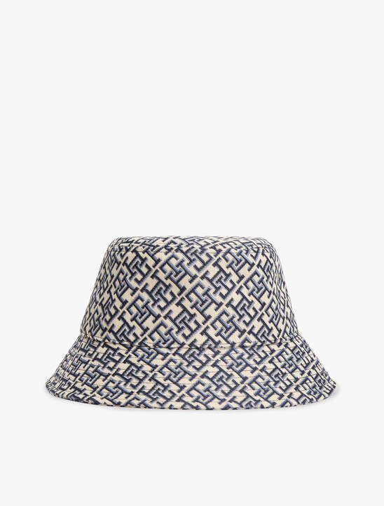 TH Monogram Jacquard Bucket Hat