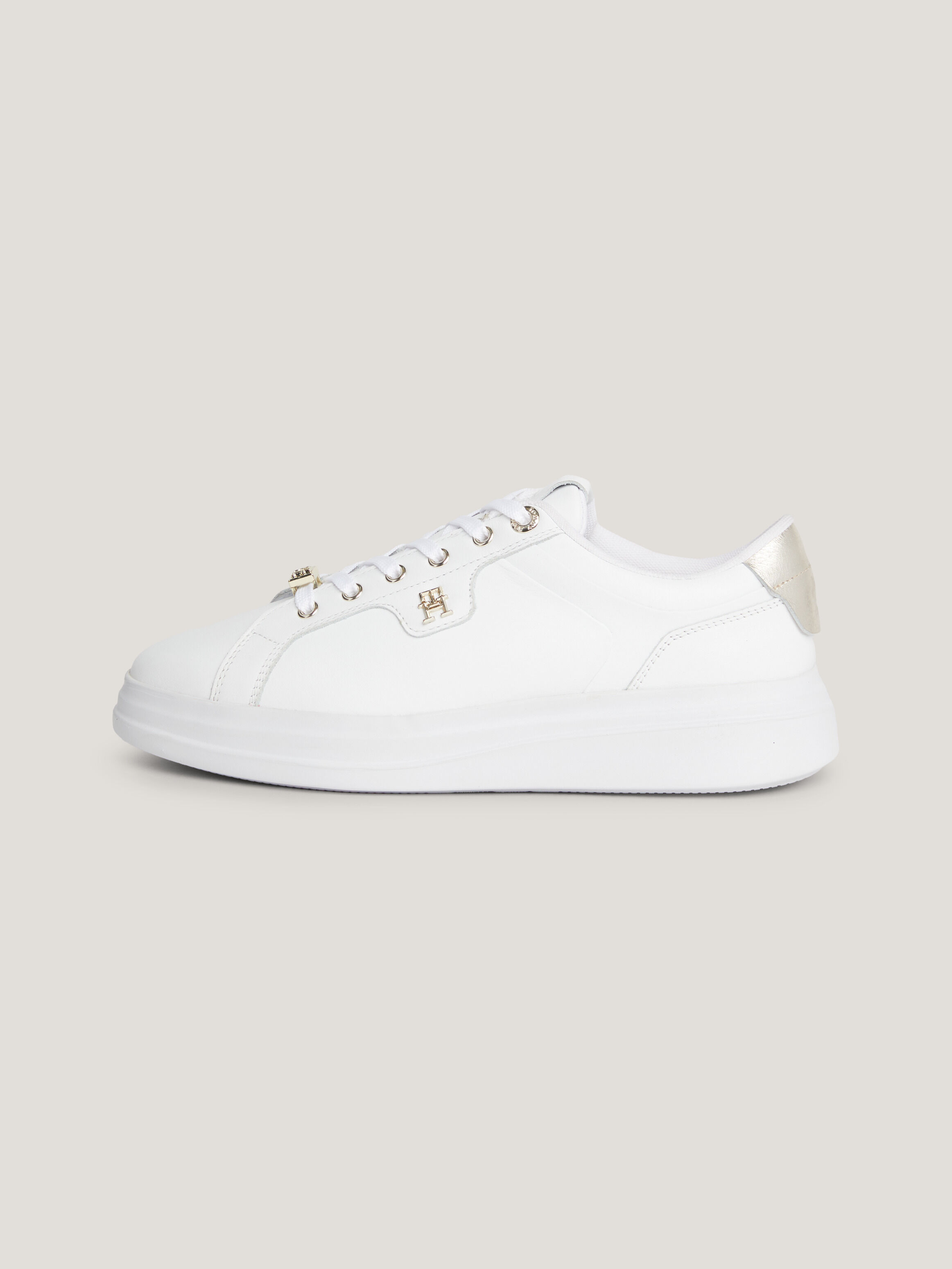 Chunky mixed textile trainers tommy hilfiger shop