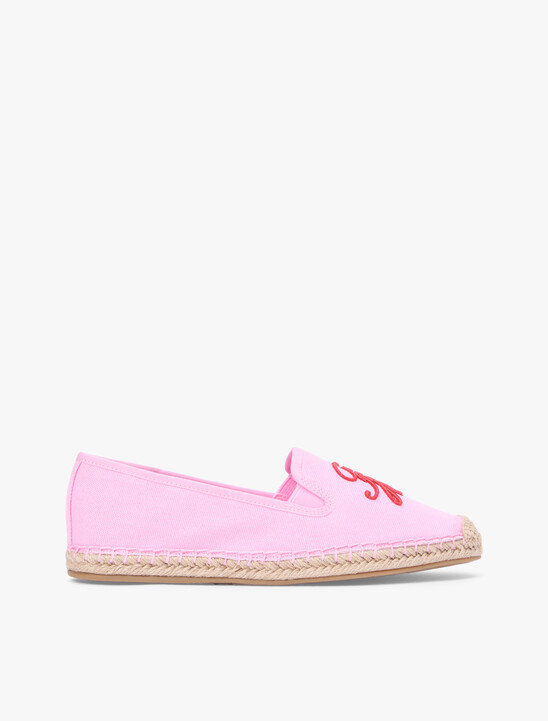 Logo Embroidery Canvas Espadrilles