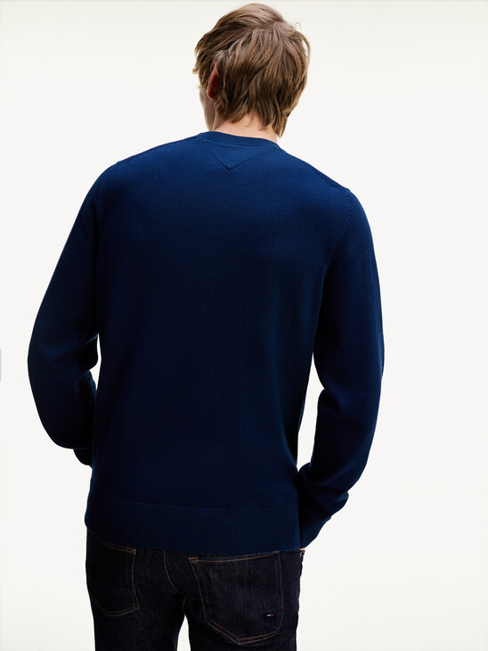 Signature Colour-Blocked Crew Neck Jumper