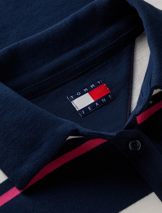 Logo Embroidery Terry Relaxed Rugby Shirt