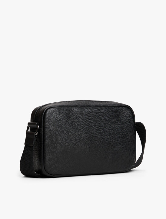 Pebble Grain Crossbody Reporter Bag