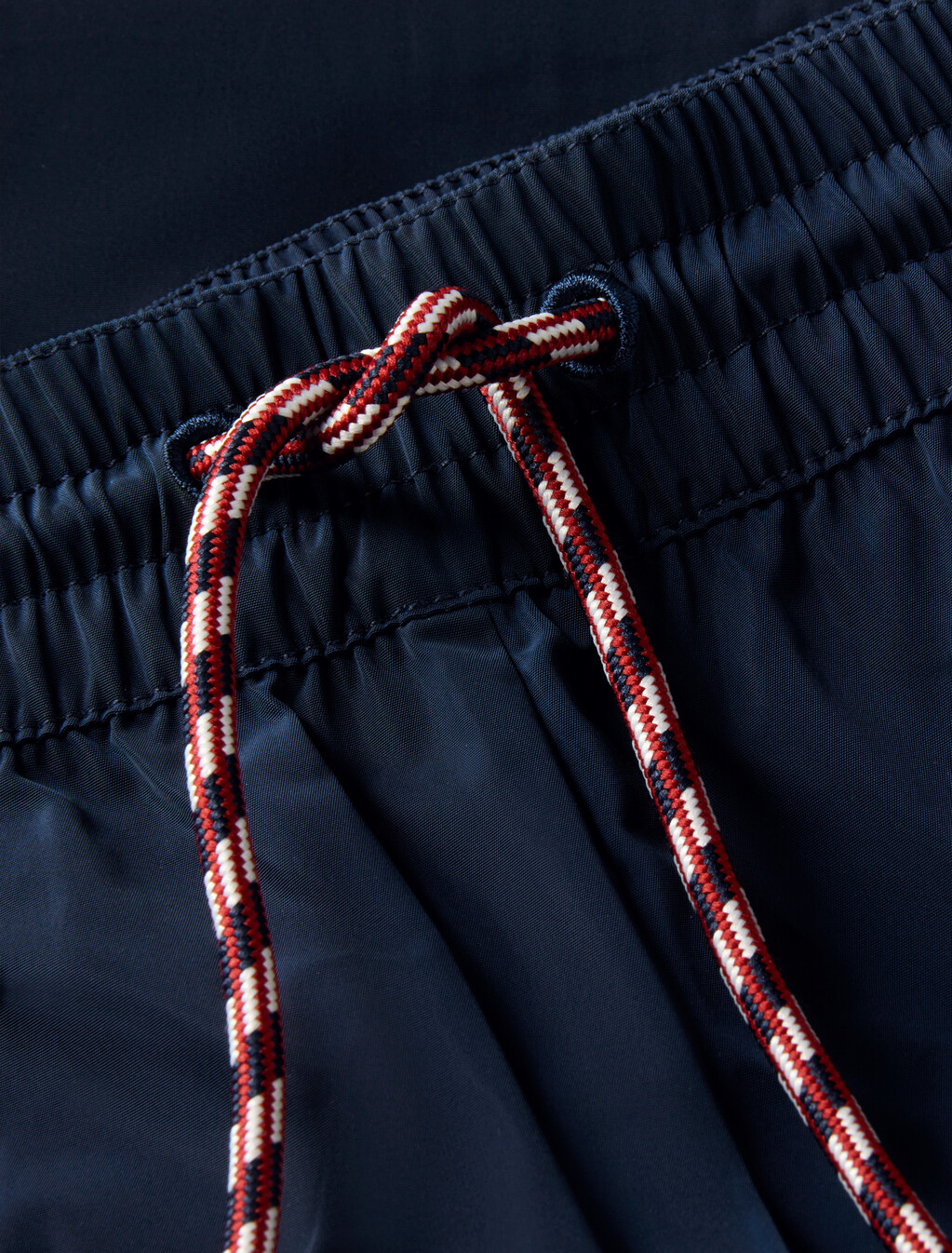 Logo Shock Cord Shorts, Dark Night Navy, hi-res