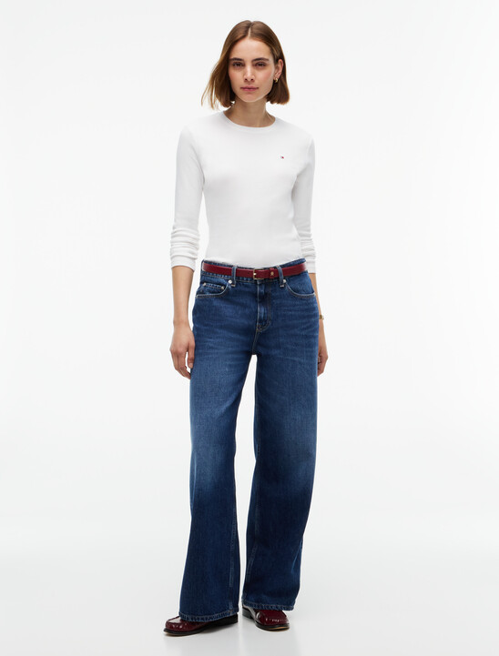 Slim Crew Neck Long Sleeve T-Shirt
