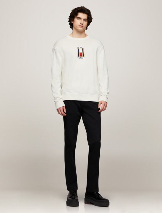 Tommy Flag Graphic Sweater