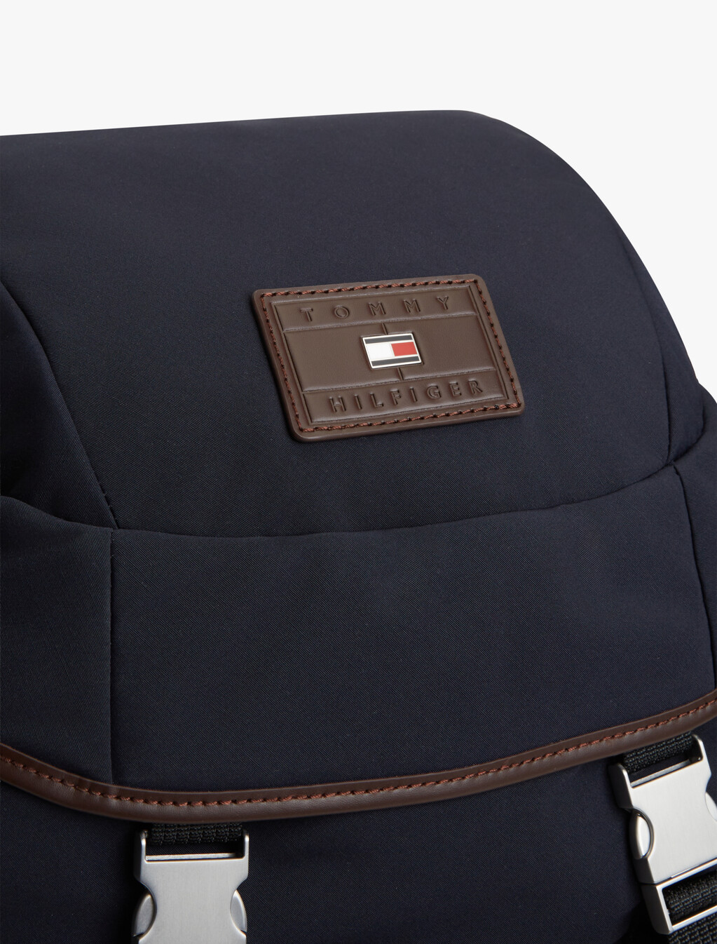 Casual Pocket Flap Backpack, Space Blue, hi-res