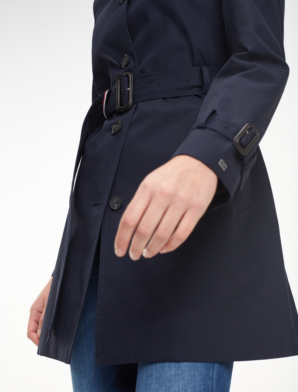 Heritage Single Breasted Trench, MIDNIGHT, hi-res