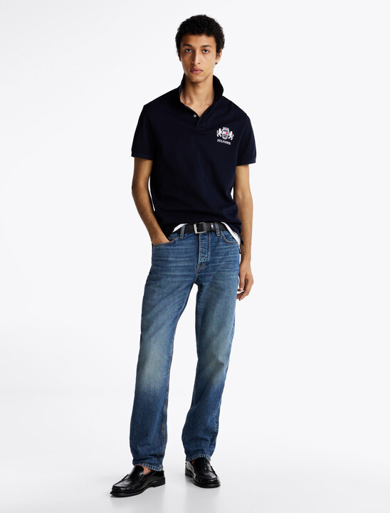 Regular Fit Logo Embroidery Polo Shirt