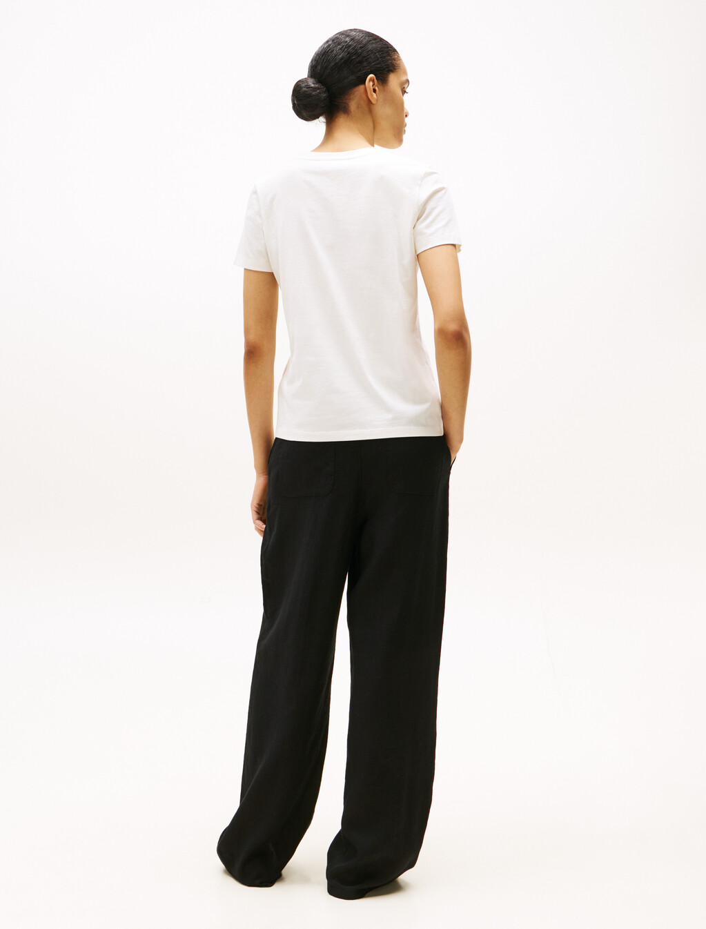 Lurex Script Logo T-Shirt, Ivory Silk, hi-res