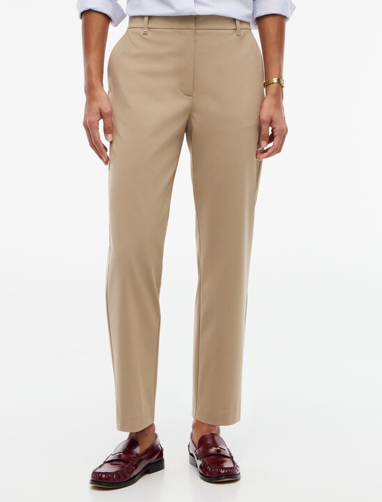 Travel Slim Straight Leg Trousers