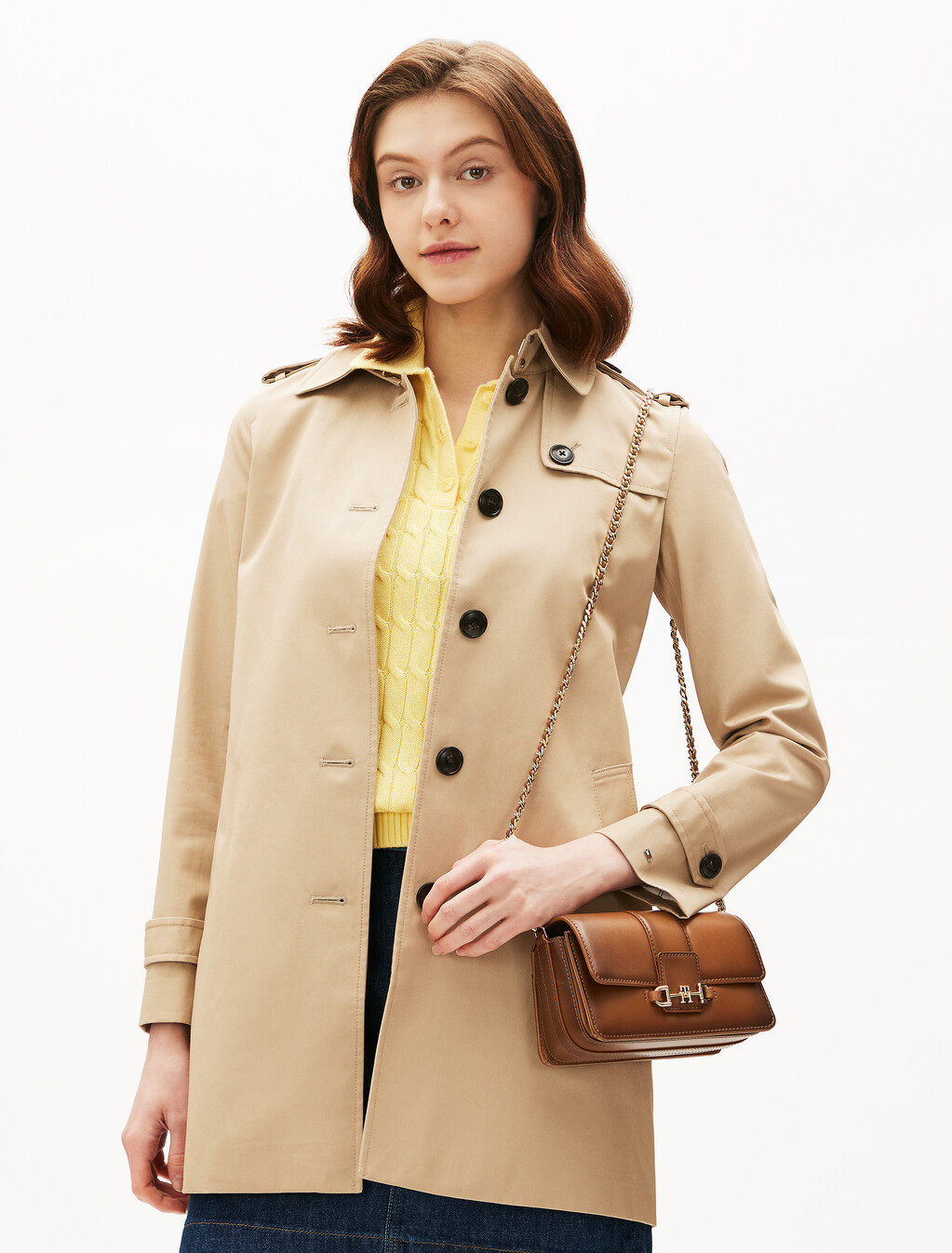 Heritage Leather Crossbody Bag, Burnished Tan, hi-res