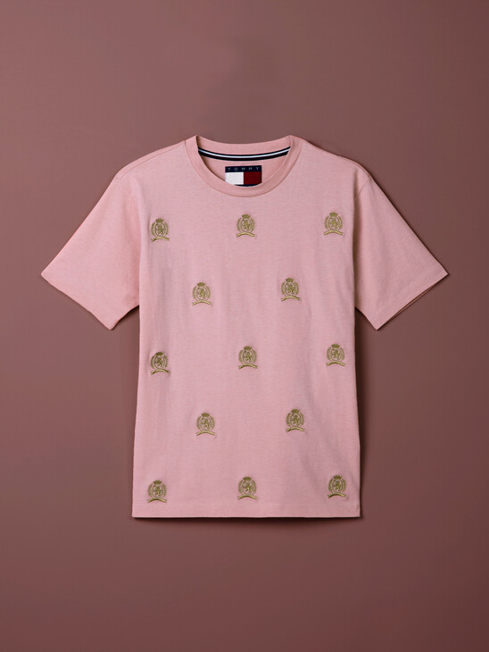 Th Collection Crest Organic Cotton T-Shirt