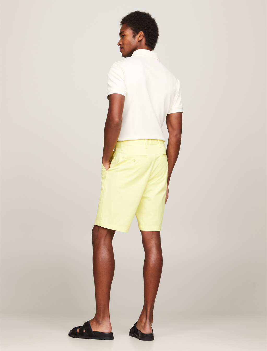 1985 Collection Essential Harlem Relaxed Fit Shorts, Yellow Tulip, hi-res