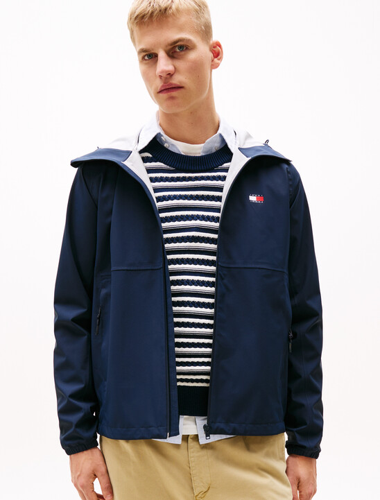 Zip-Thru Relaxed Windbreaker