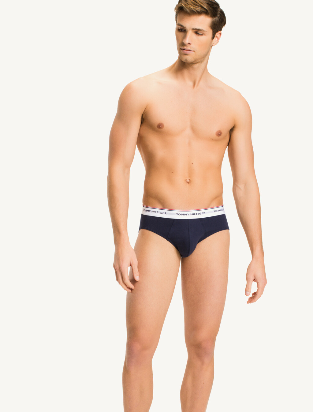 3-Pack Cotton Briefs, Multi / Peacoat, hi-res