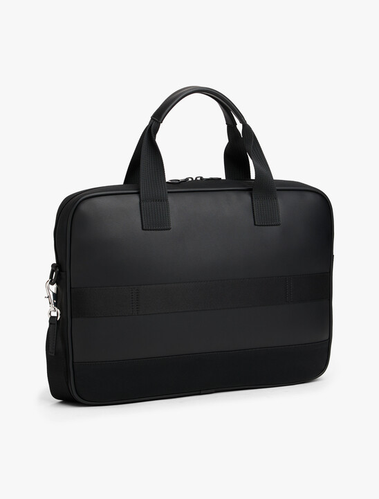 Metal Logo Laptop Bag