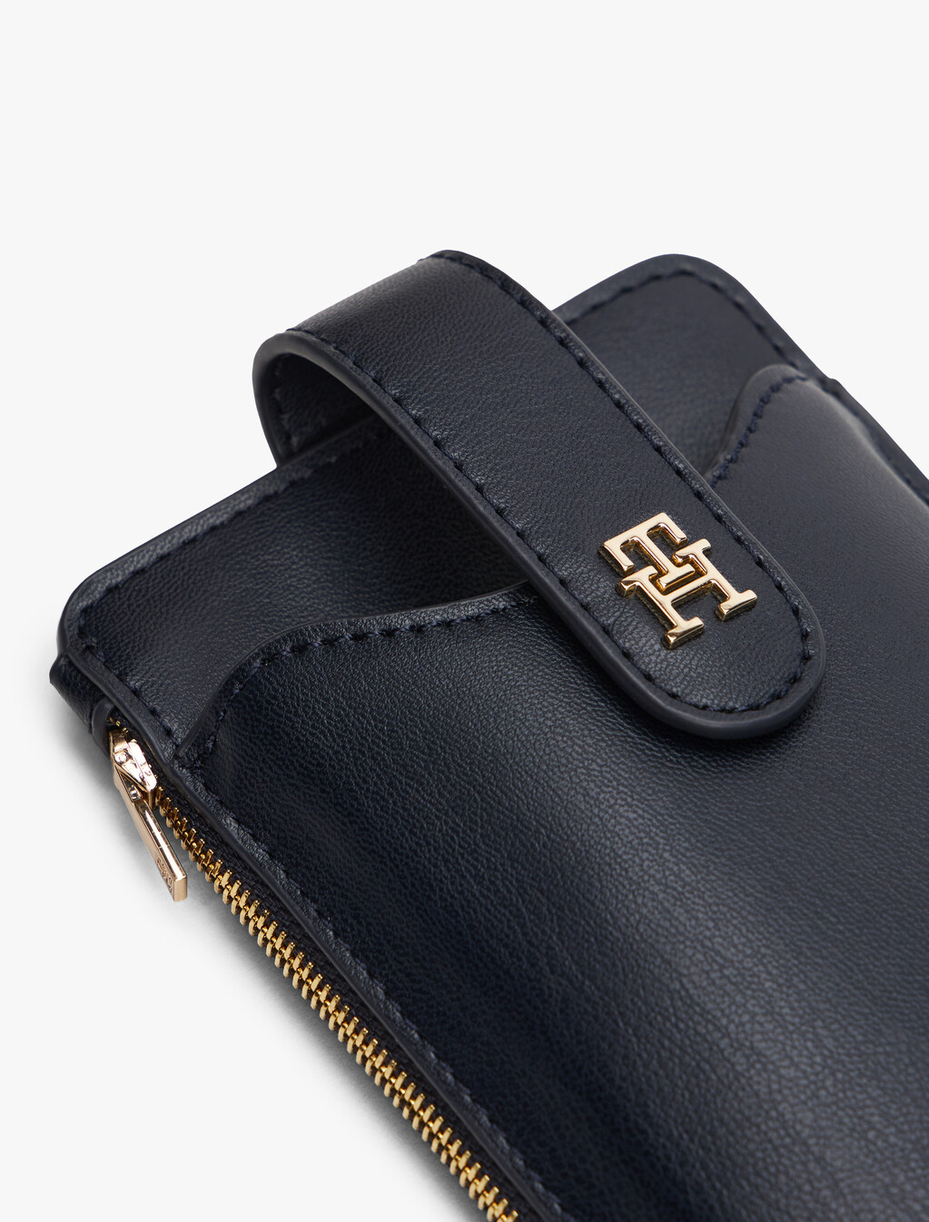 TH Monogram Phone Pouch, Space Blue, hi-res