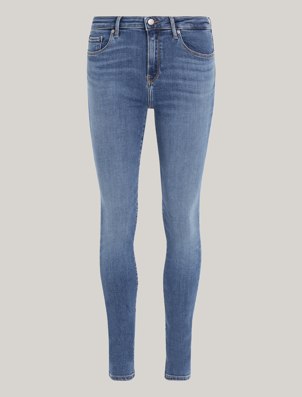 TH Flex Como Melany Mid Rise Skinny Jeans, Mel, hi-res