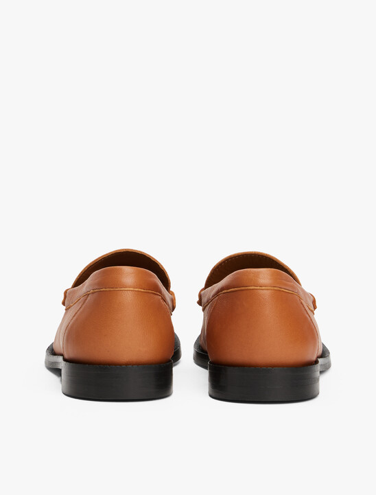 Leather Horsebit Loafers