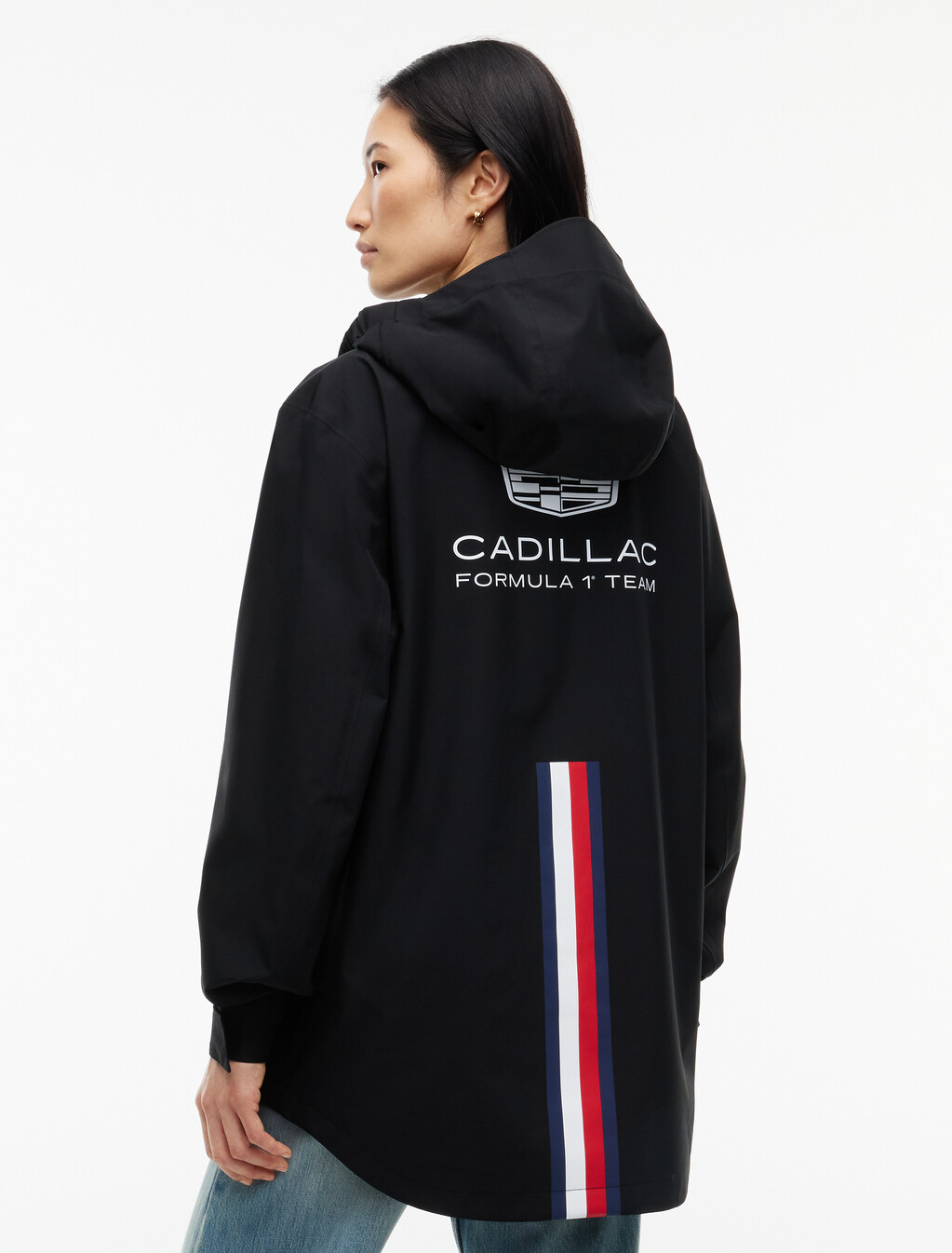 TH x Cadillac Formula 1&reg; Team Tech Hooded Jacket, Black, hi-res