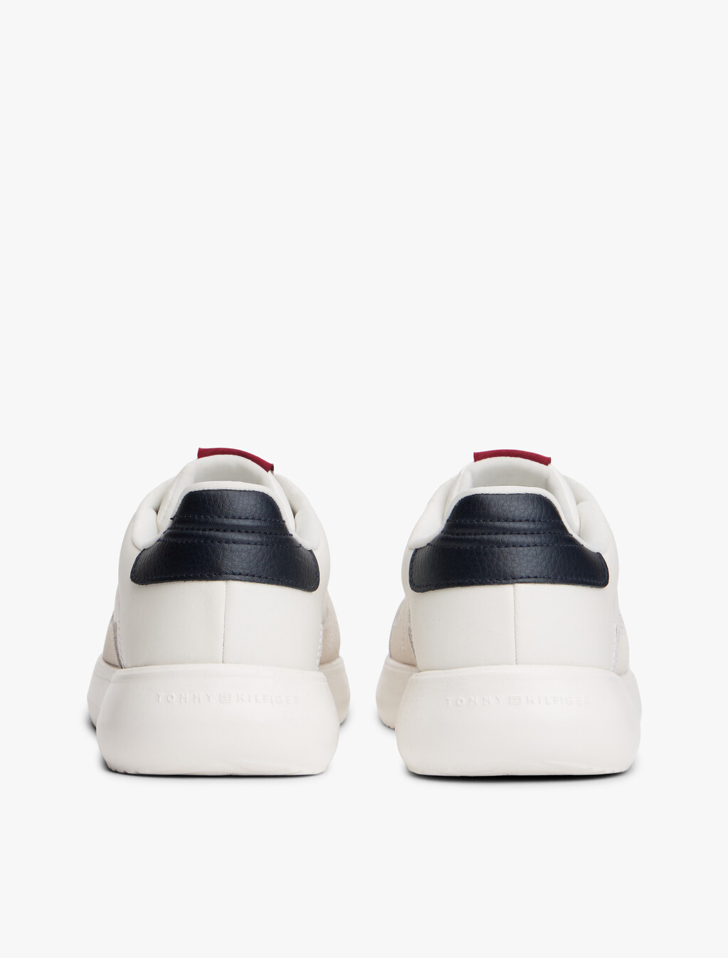 Leather Fine-Cleat Trainers, Ecru, hi-res