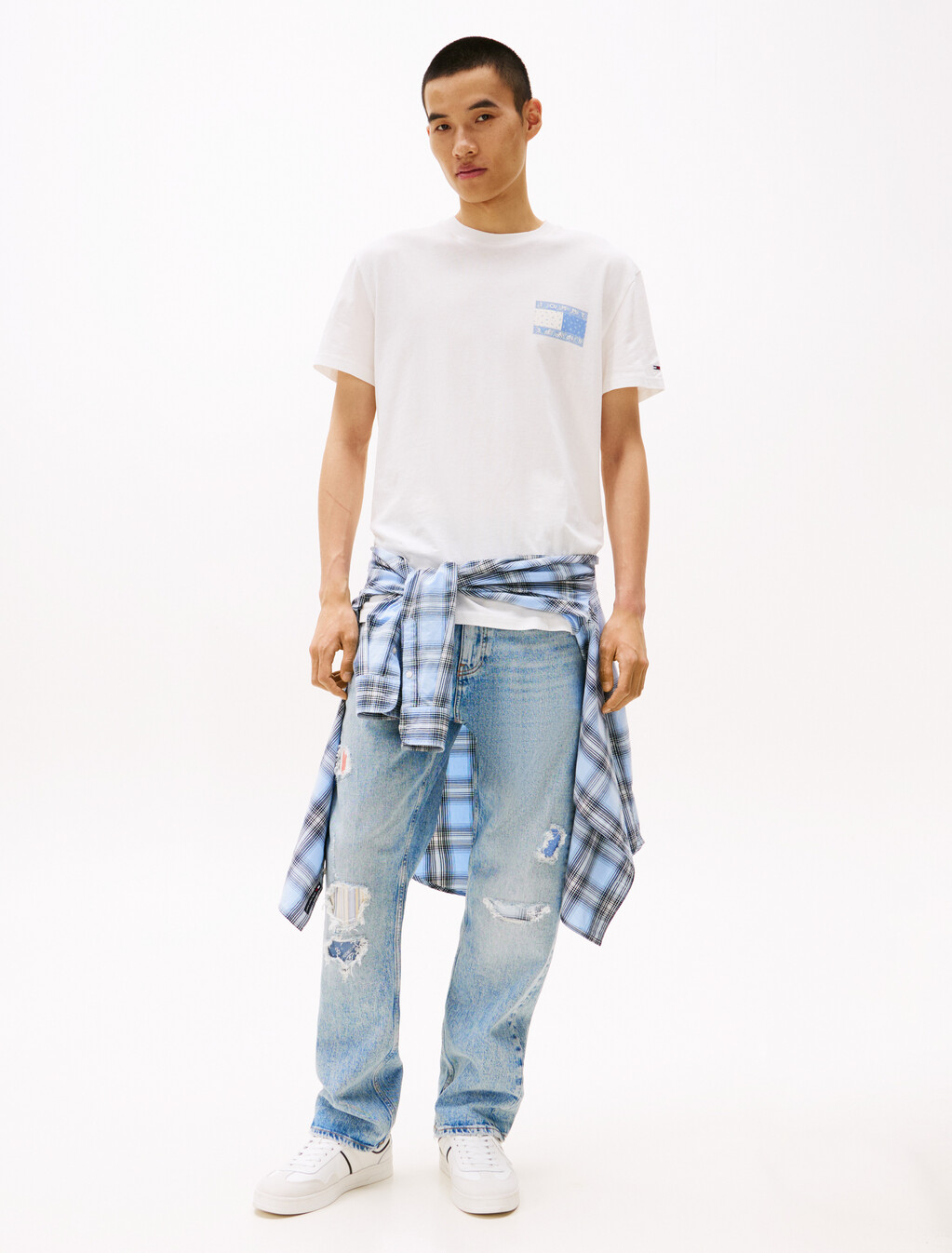 Paisley Back Logo T-Shirt, Ecru, hi-res