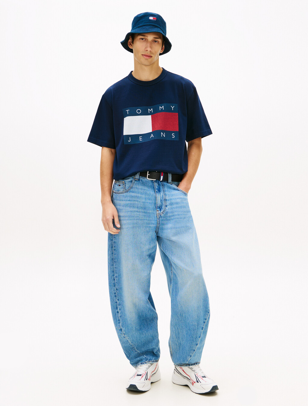 Big Flag Relaxed Short Sleeve T-Shirt, Dark Night Navy, hi-res