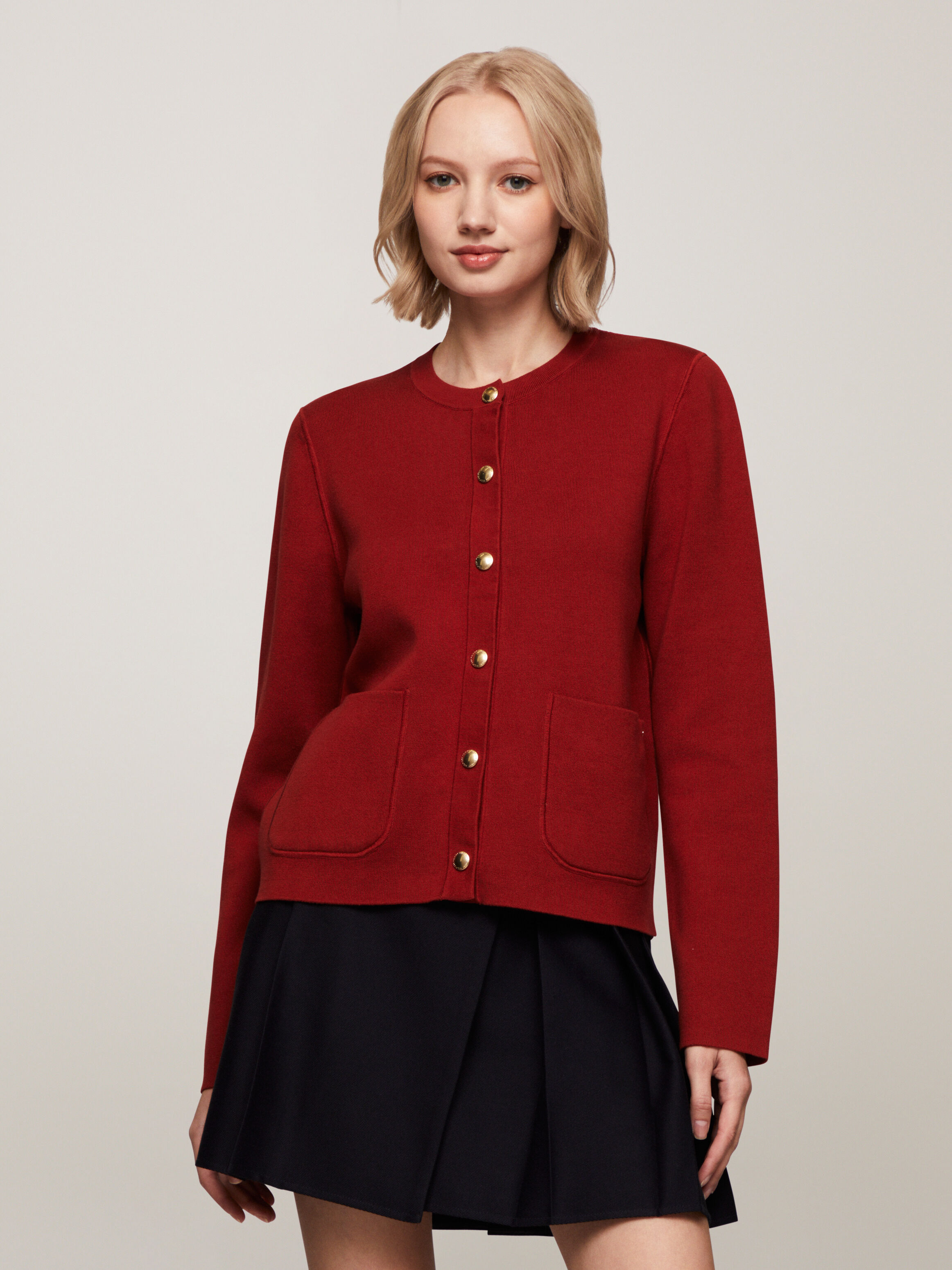 Cardigan reversible discount