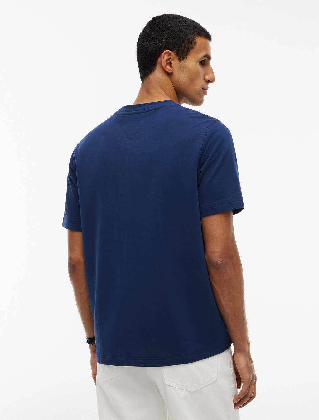 Performance Flex Peached Terry T-Shirt, Carbon Navy, hi-res