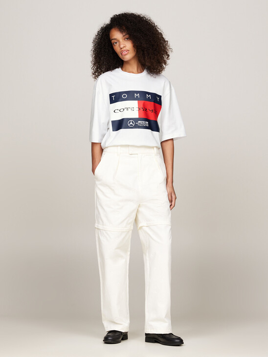 Tommy x Mercedes F1 x CR Flag Logo T-Shirt