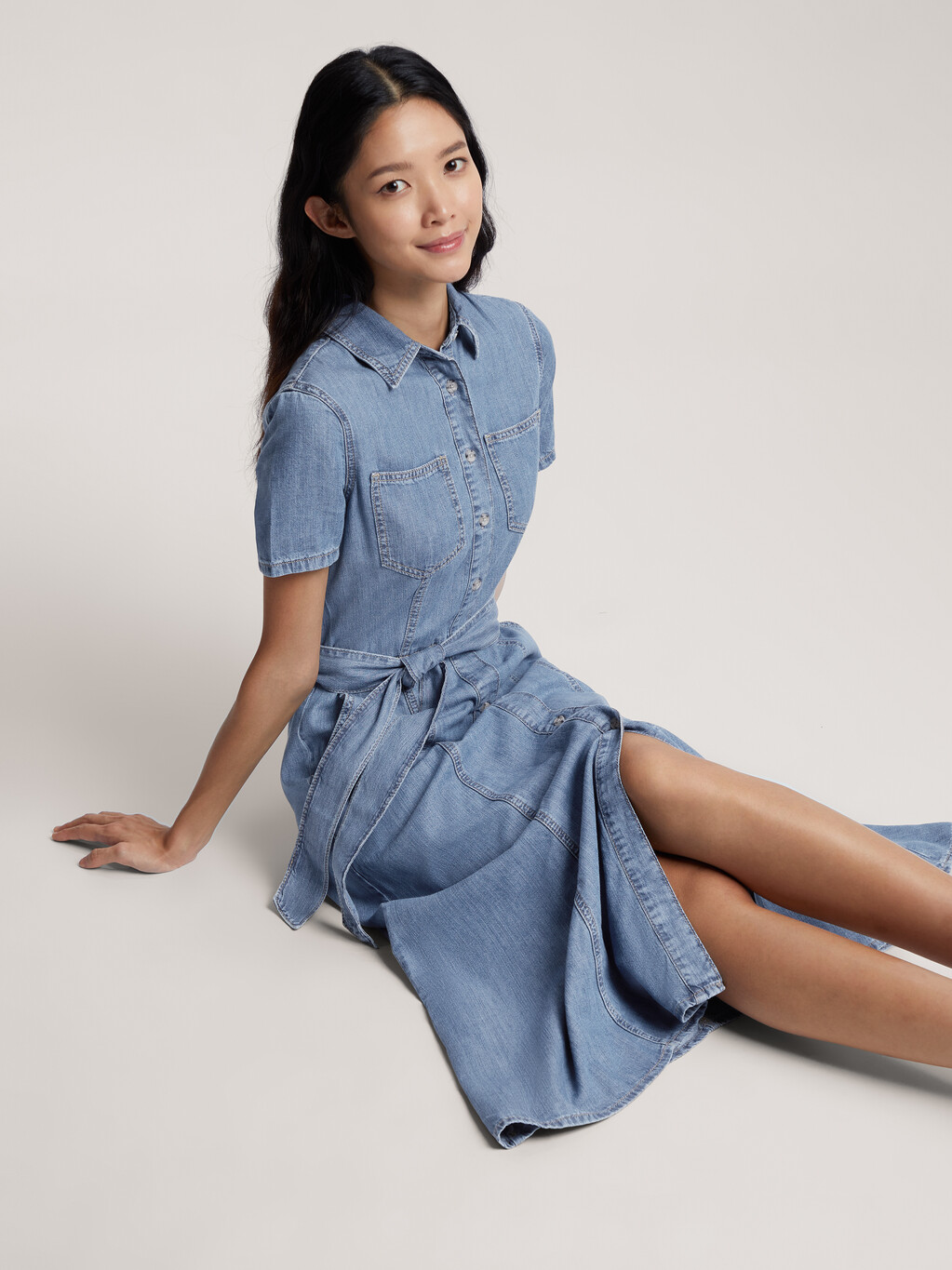 Midi dress tommy hilfiger clearance