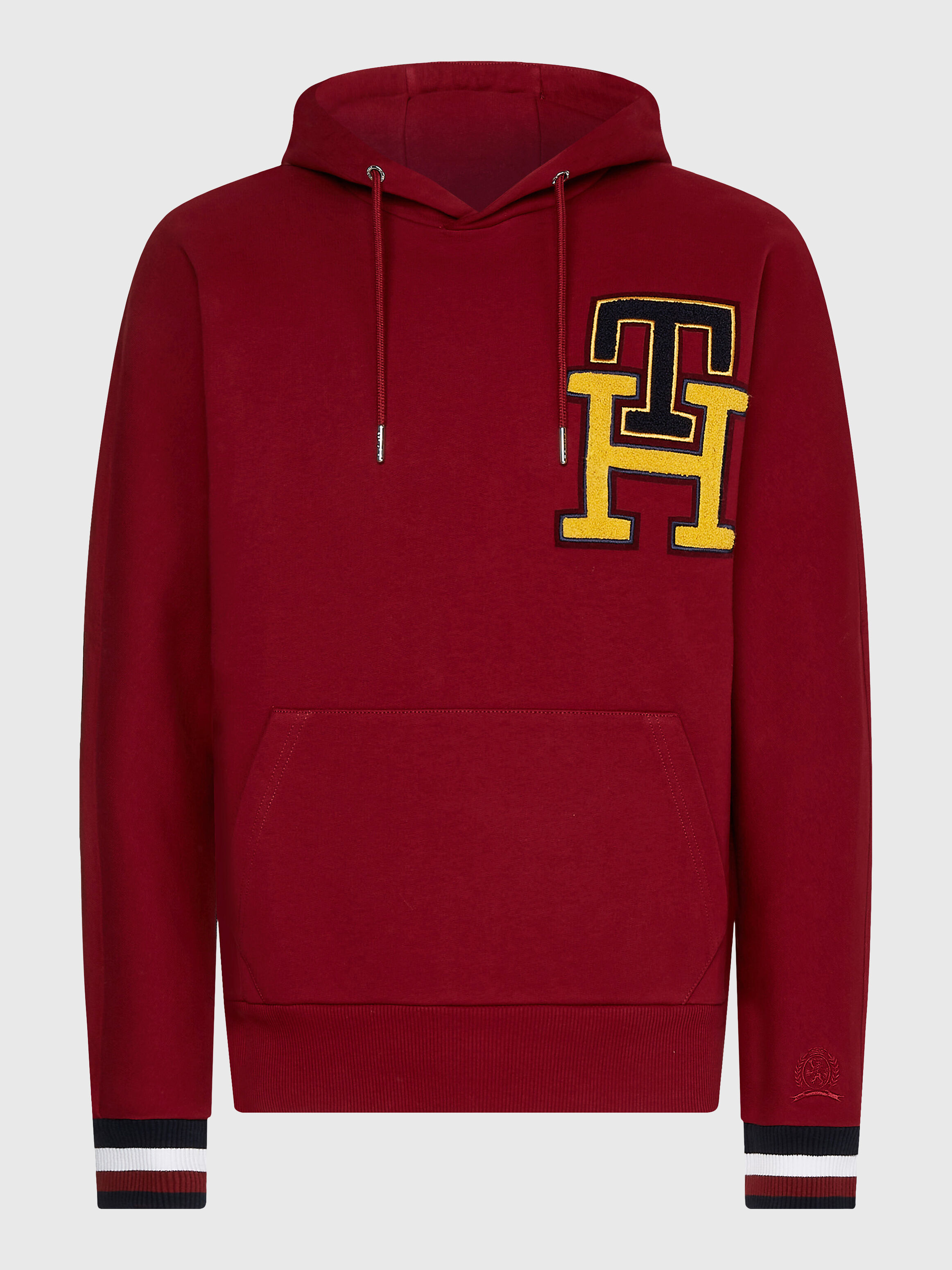 Red tommy hoodie sales
