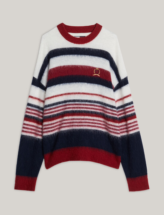 Crest Relaxed Jumper with Alpaca