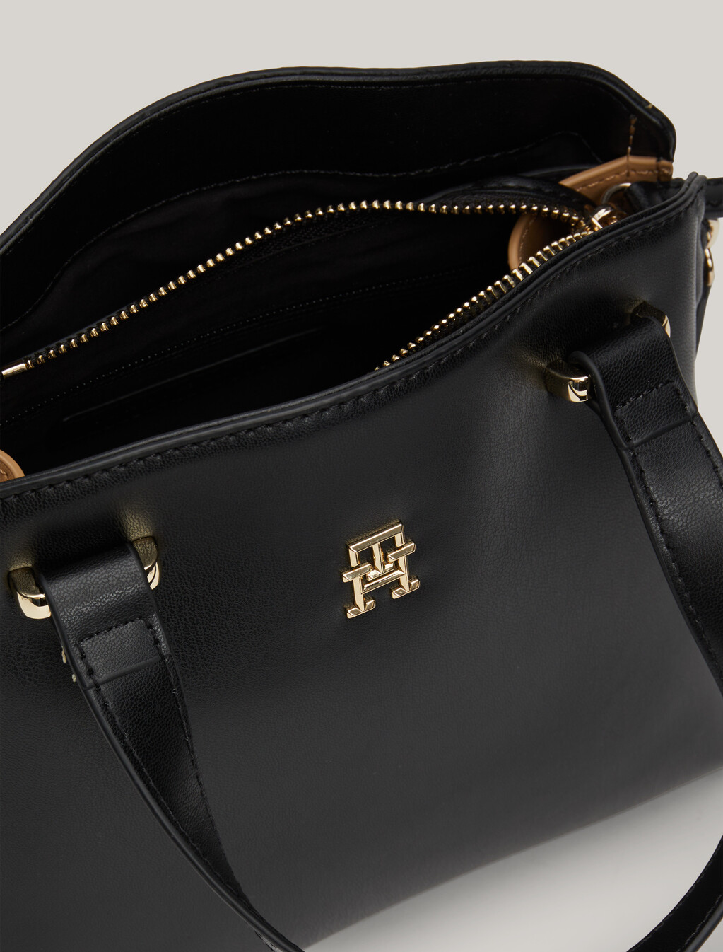 TH Modern Small Tote, Black, hi-res