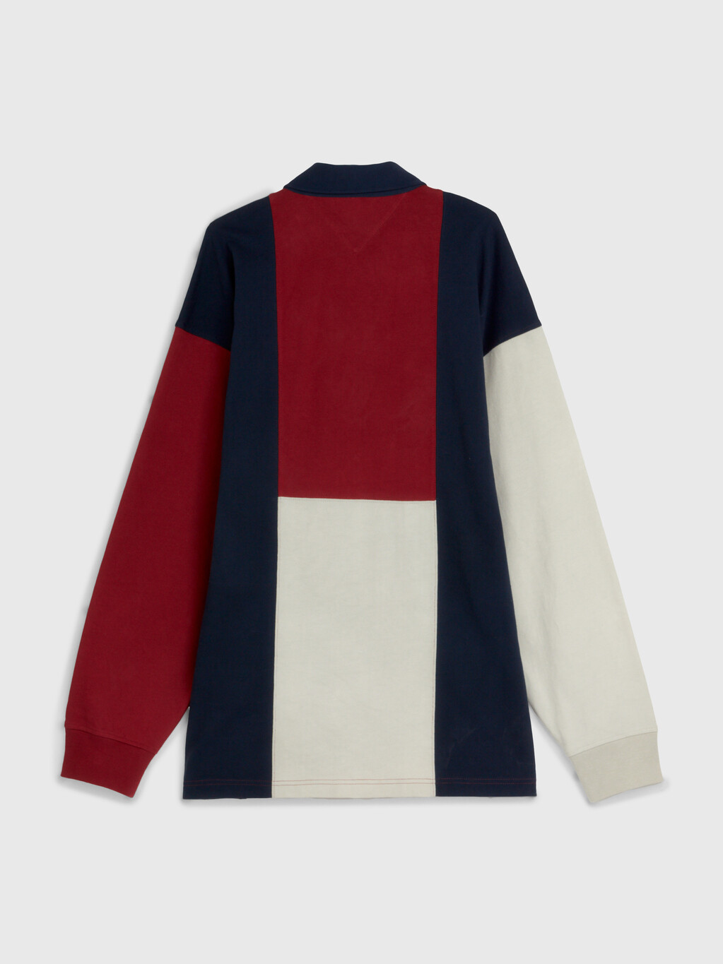 Tommy Hilfiger X Shawn Mendes Flag Rugby Shirt, Rouge / Weathered White, hi-res