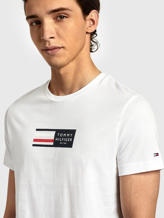 CORPORATE FLAG GRAPHIC T-SHIRT