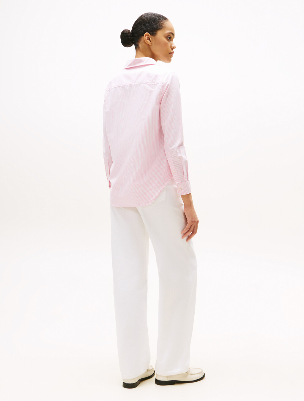 Asia Fit Relaxed Oxford Shirt, Classic Ithaca Stp/ Mid Pink, hi-res