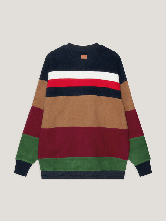 Tommy x Pendleton New York Stripe Oversized Sweatshirt