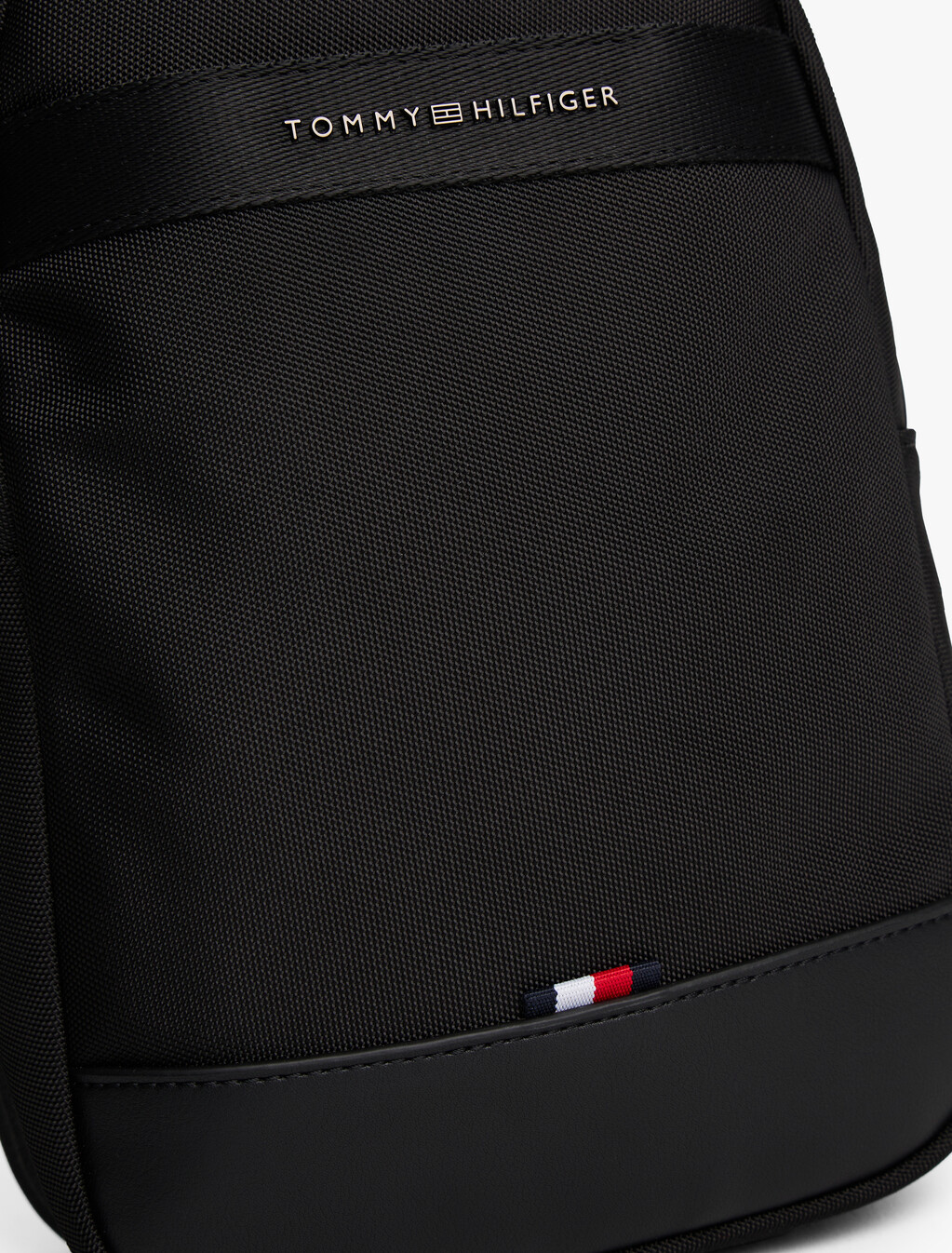 Nylon Travel Sling Bag, Black, hi-res