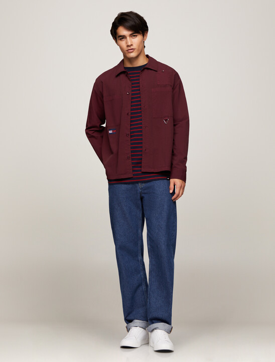 Recycled Nylon Utility Overshirt