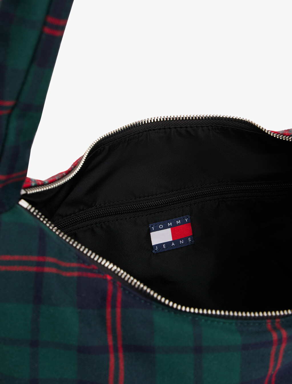 Tommy Girl XL Hobo Bag, Check Mix, hi-res