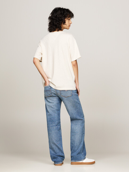 Mélange Crew Neck Relaxed T-Shirt