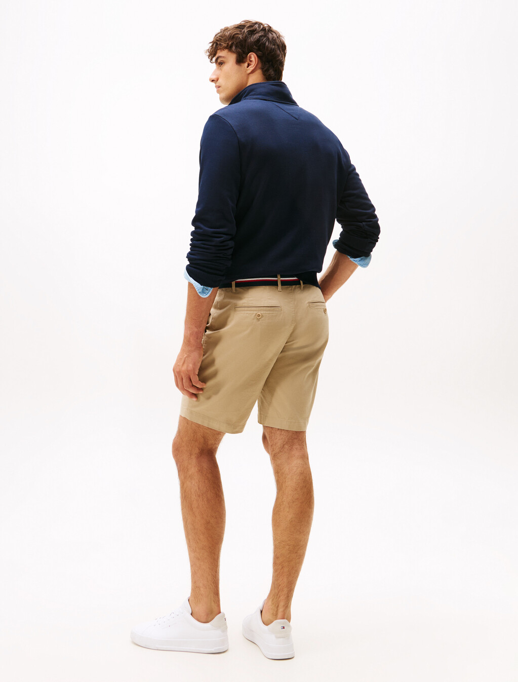 Brooklyn Belted Short, Batique Khaki, hi-res