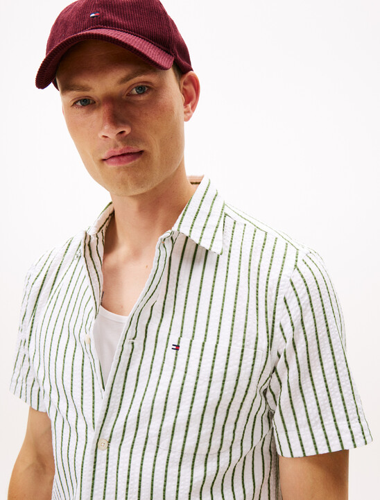 Seersucker Stripe Shirt