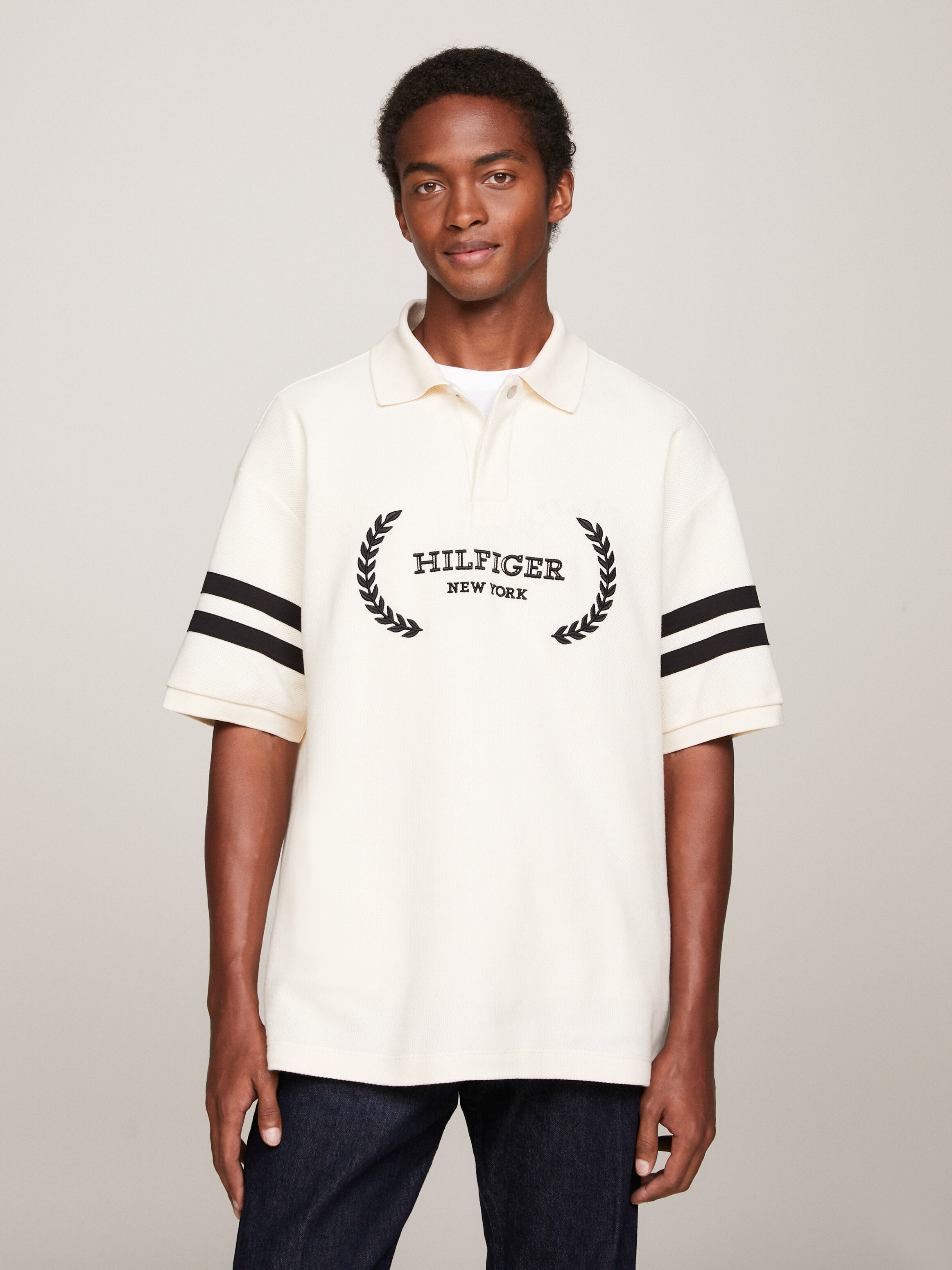 Tommy hilfiger sales polo striped