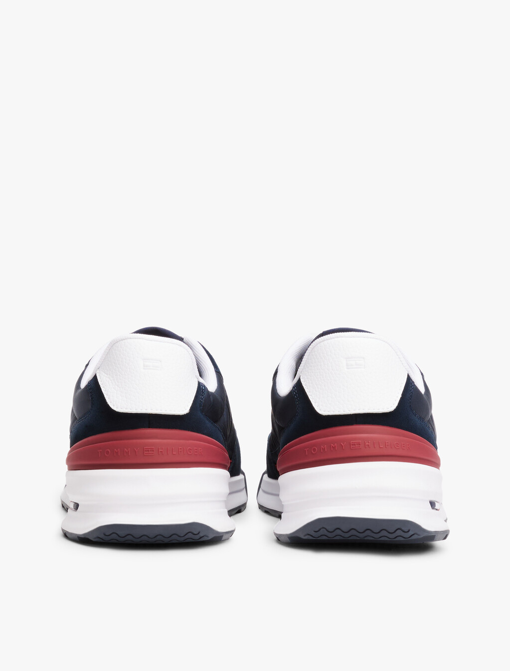 Retro Nylon Mix Runner Sneaker, Desert Sky, hi-res