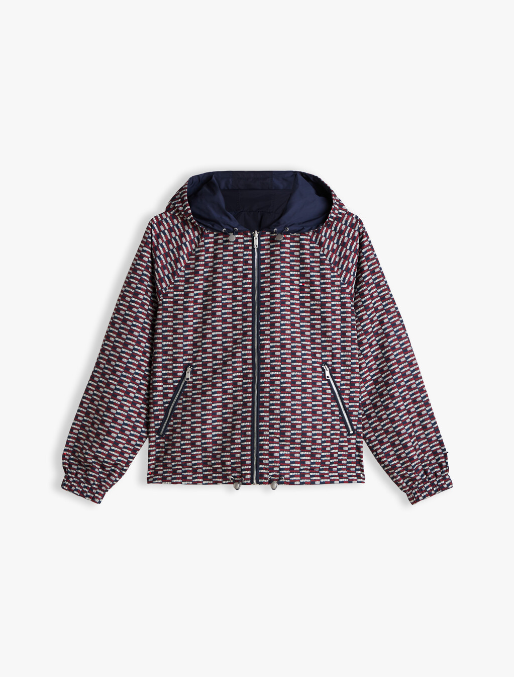 Reversible All Over Print Windbreaker, Pen Flag, hi-res