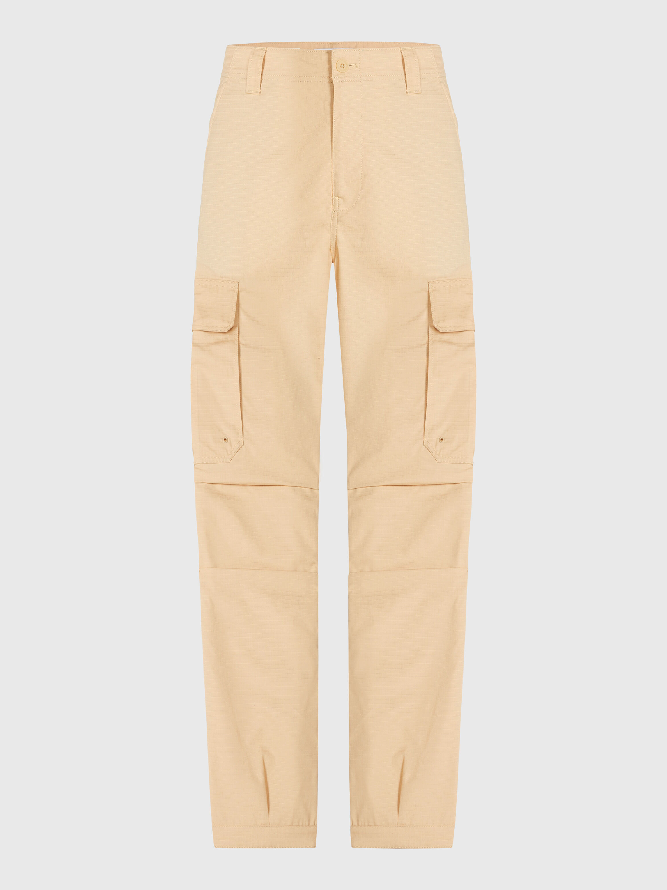 Mens khaki on sale cargo trousers
